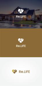 tanaka10 (tanaka10)さんの外壁塗装リフォーム【Re.LIFE株式会社】の　ロゴへの提案