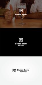 tanaka10 (tanaka10)さんのビアレストラン【Bonds Brew beer craft】のロゴへの提案
