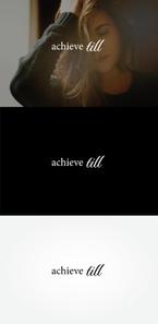 tanaka10 (tanaka10)さんの美容室「achieve till」のロゴ制作依頼＋記念エコバッグロゴ制作依頼への提案