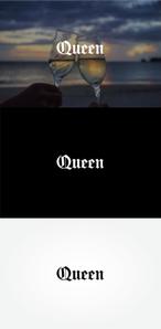 tanaka10 (tanaka10)さんのキャバクラ『QUEEN』のロゴへの提案
