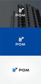 tanaka10 (tanaka10)さんの不動産会社『POM』のロゴ作成への提案