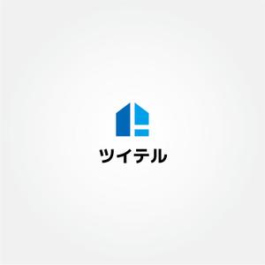 tanaka10 (tanaka10)さんの不動産賃貸業「株式会社ツイテル」のロゴへの提案