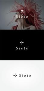 tanaka10 (tanaka10)さんの美容室「Siete」のロゴへの提案