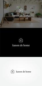 tanaka10 (tanaka10)さんの工務店の一般住宅ブランド「kanon de home」のロゴへの提案