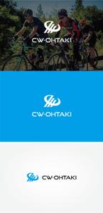 tanaka10 (tanaka10)さんの自転車とカーウォッシュを統合した「CW-OHTAKI」ロゴ募集！への提案