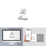 angie design (angie)さんのネイルサロン「Rouge」のロゴへの提案