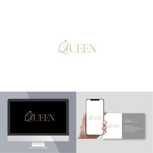 angie design (angie)さんのキャバクラ『QUEEN』のロゴへの提案
