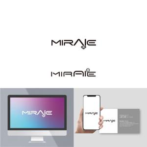 angie design (angie)さんの未来教育株式会社の企業ロゴ。「MIRAIE」　をブランドロゴとし、その文字の中のＡＩを色変化への提案