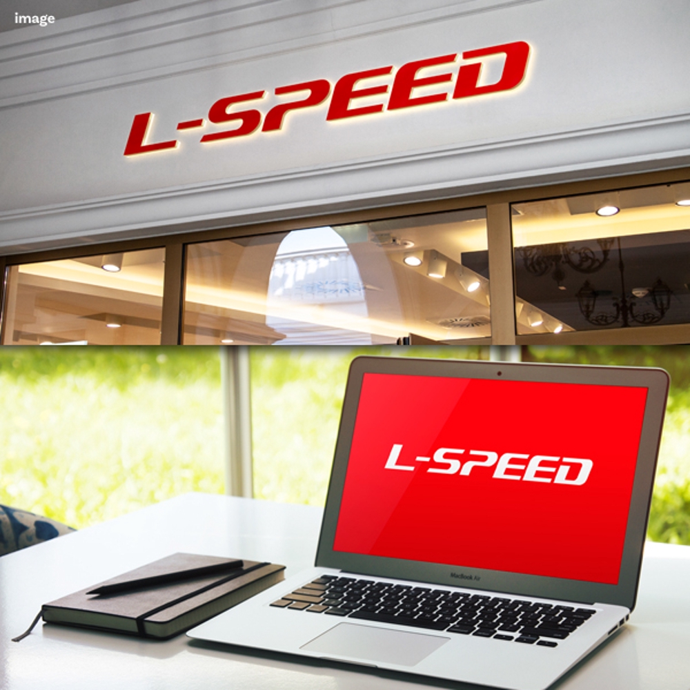 レーシングチーム「L-SPEED」のロゴ