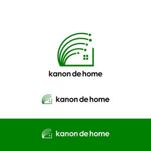 Suisui (Suisui)さんの工務店の一般住宅ブランド「kanon de home」のロゴへの提案
