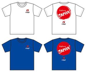 Nakaji (O_kaminaka)さんのインバウンド客へのプレゼントTシャツのデザイン(複数)への提案
