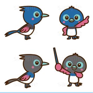 THE_watanabakery (the_watanabakery)さんの歯科医院のロゴの色調と「サンコウチョウ」に似せたキャラクターへの提案