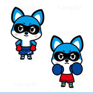 THE_watanabakery (the_watanabakery)さんのキックボクシングジムのシンボルになるキャラクターへの提案