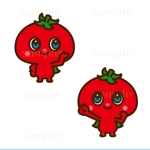 THE_watanabakery (the_watanabakery)さんのエコサンファームの商品であるトマトのキャラクターへの提案