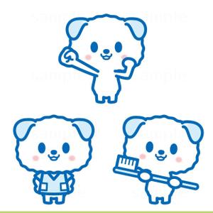 THE_watanabakery (the_watanabakery)さんの『歯科医院』で使用する犬をモチーフとしたキャラクターへの提案