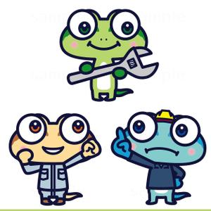 THE_watanabakery (the_watanabakery)さんの設備屋の家守テックという屋号のキャラへの提案