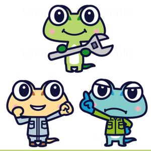 THE_watanabakery (the_watanabakery)さんの設備屋の家守テックという屋号のキャラへの提案