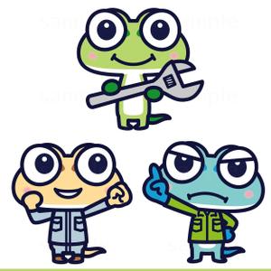 THE_watanabakery (the_watanabakery)さんの設備屋の家守テックという屋号のキャラへの提案