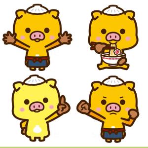 THE_watanabakery (the_watanabakery)さんのまつやま帆立豚骨ラーメン　一誠のキャラクターへの提案