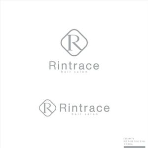 edesign213 (edesign213)さんのヘアサロン「Rintrace」のロゴへの提案