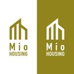 toshitaku (toshtaku614)さんの新住宅ブランド「Mio HOUSING」のロゴ（シンプル・スタイリッシュ・上品）への提案