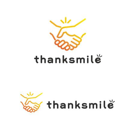 TaikiDesign (exsofaking)さんの食肉加工会社「thanksmile」のロゴへの提案