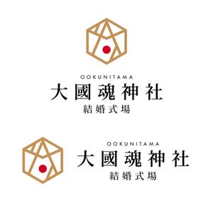 TaikiDesign (exsofaking)さんの西暦111年に創建。1910年以上の歴史ある大國魂神社に併設する結婚式場のロゴへの提案