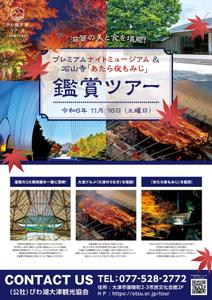 株式会社ゴーゴー・エンタープライズ (gogo_enterprise)さんの滋賀県立美術館ナイトツアー募集チラシへの提案