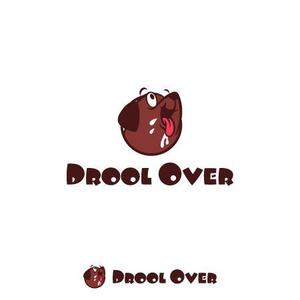 take5-design (take5-design)さんの犬のオヤツ製造販売のお店　［Drool over］のロゴへの提案