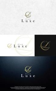 take5-design (take5-design)さんのキャバクラの店名「Club Luxe」（クラブリュクス）のロゴへの提案