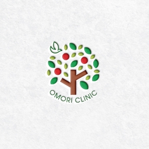 take5-design (take5-design)さんのクリニック「Omori Clinic」のロゴへの提案