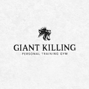 take5-design (take5-design)さんのパーソナルトレーニングジム"GIANT KILLING"ロゴ、デザインへの提案