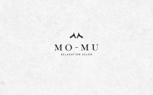 take5-design (take5-design)さんのマッサージ（リラクゼーションサロン）「ｍｏ-ｍｕ」のロゴへの提案