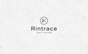 take5-design (take5-design)さんのヘアサロン「Rintrace」のロゴへの提案