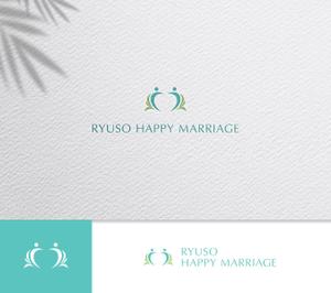 take5-design (take5-design)さんの結婚相談所 RYUSO HAPPY MARRIAGEのロゴへの提案