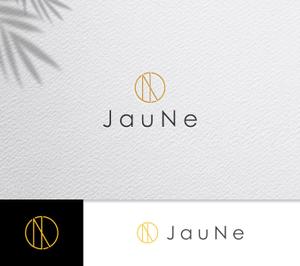 take5-design (take5-design)さんのアパレルブランド 「JauNe」のロゴへの提案