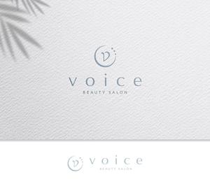 take5-design (take5-design)さんのエステサロン「voice」のロゴへの提案