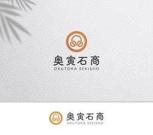 take5-design (take5-design)さんの石材店「奥寅石商」の石材店らしくないロゴへの提案