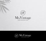 take5-design (take5-design)さんの中古ラグジュアリーブランドショップ「Ms.Vintage」のロゴ制作への提案