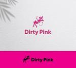 take5-design (take5-design)さんの女性向けアパレルショップ (Dirty Pink)のロゴへの提案