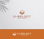 take5-design (take5-design)さんのカフェ「U-SELECT CAFE & DELI」のロゴとロゴイラストマークへの提案
