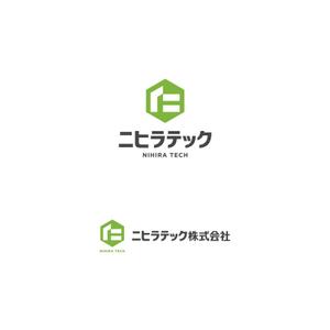 delftさんの北海道帯広市を拠点に法人・個人向けに建築板金業を営む「ニヒラテック株式会社」のロゴへの提案