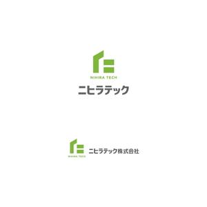 delftさんの北海道帯広市を拠点に法人・個人向けに建築板金業を営む「ニヒラテック株式会社」のロゴへの提案