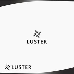 DR.DESIGN (Nakamura__)さんのアパレルブランド「LUSTER」(ラスター)のシンボルマーク付きロゴへの提案