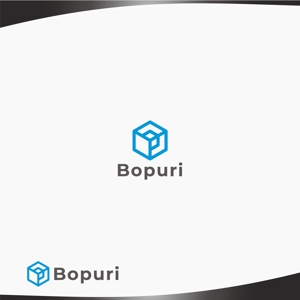 D.R DESIGN (Nakamura__)さんの建設関係の施工写真管理アプリ「Bopuri」のロゴデザインへの提案