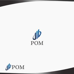 DR.DESIGN (Nakamura__)さんの不動産会社『POM』のロゴ作成への提案