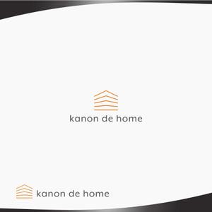 DR.DESIGN (Nakamura__)さんの工務店の一般住宅ブランド「kanon de home」のロゴへの提案