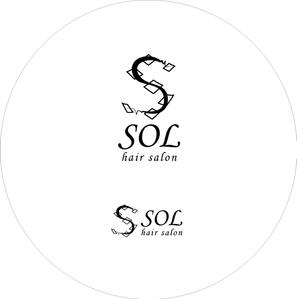 結び開き (kobayasiteruhisa)さんの美容室　SOL ロゴへの提案