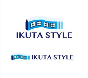 結び開き (kobayasiteruhisa)さんの不動産会社「長澤商事」×「IKUTA STYLE」のロゴへの提案
