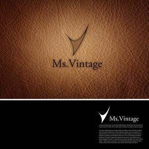 G-crep (gcrep)さんの中古ラグジュアリーブランドショップ「Ms.Vintage」のロゴ制作への提案